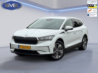 Skoda Enyaq iV 80, achteruitrijcamera, 1/2 lederen sportinterieur, adaptief cruise, stoelverwarming, 1 e eigenaar, NL auto met nap