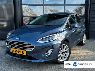 Ford Fiesta 1.0 95 PK Titanium X | ADAPTIEVE CRUISE CONTROL| STUUR, STOEL EN VOORRUITVERWARMING| NAVIGATIE + APPLE CARPLAY/ANDROID AUTO| CAMERA + PARKEERSENSOREN|