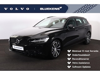 Volvo V60 T6 Recharge AWD Plus Dark - IntelliSafe Assist & Surround - 360º Camera - Harman/Kardon audio - Verwarmde voorstoelen, stuur & achterbank - Parkeersensoren voor & achter - Elektr. bedienb. voorstoelen met geheugen - Elektr. inklapbare trekhaak - 18' LMV