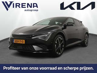 Kia EV6 GT-Line 84 kWh - Navigatie - LED Koplampen - Stoelverkoeling - Climate Control - Adaptief Cruise Control - Lichtmetalen Velgen - Fabrieksgarantie Tot 2031