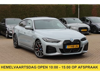 BMW i4 eDrive40 High Executive 84 kWh / Trekhaak / 360Camera / Head-up / Leder / 19'' / Navigatie / Stoelverwarming / DAB / Cruise Control