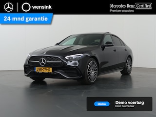 Mercedes-Benz C-klasse 300e Business Solution AMG | Panoramaschuifdak | Trekhaak | DIGITAL LIGHT | Nightpakket | dodehoekassistent | 360° camera |