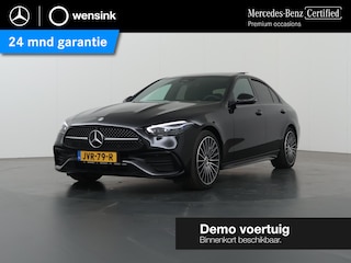 Mercedes-Benz C-klasse 300e Business Solution AMG | Panoramaschuifdak | Trekhaak | DIGITAL LIGHT | Nightpakket | dodehoekassistent | 360° camera |