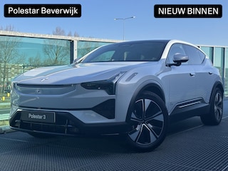 Polestar 3 Long range Dual motor Pilot Plus 111 kWh / Pano. dak / Luchtvering / Bowers & Wilkins / Elek. verstelbare stoelen / Voor+achter+stuur verwarmd / 360 camera / Head-up display /