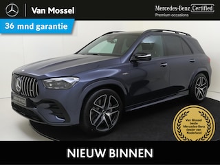 Mercedes-Benz GLE AMG 53 Hybrid 4MATIC+ Panoramadak / Memory Seats / Burmester 3D / Luchtvering / 360 Camera / Night / Keyless / Elektr. Kofferklep /