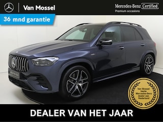 Mercedes-Benz GLE AMG 53 Hybrid 4MATIC+ Panoramadak / Memory Seats / Burmester 3D / Luchtvering / 360 Camera / Night / Keyless / Elektr. Kofferklep /