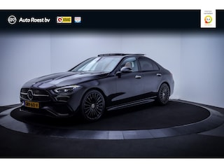 Mercedes-Benz C-klasse 300 260Pk AMG Line SCHUIFDAK | BURMESTER | LUXE.LEDER | MEM.STOELEN | 360 CAMERA | DODEHOEK |