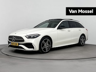 Mercedes-Benz C-klasse Estate 300 e AMG Line 313PK | Premium-pakket | Panorama-dak | Digital Light | 360 Camera | Keyless | Leder | Stoelverwarming