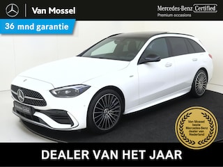 Mercedes-Benz C-klasse Estate 300 e Business Solution AMG Panoramadak / Burmester / Memory Seats / 360 Camera / Keyless / Night / Winterpakket /