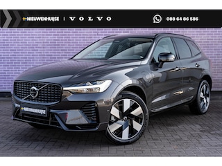 Volvo XC60 T8 Plug-in hybrid AWD Ultra Black Edition | Google | Long Range | Adaptieve Cruise Control | Keyless | 360 Camera | Dodehoekdetectie | Schuif-/Kanteldak | Luchtvering | Stoel-/Stuurverwarming | LED koplampen | Getint Glas | Harman Kardon Audio | Park Assist | Voorruit Verwarming | 20" LM