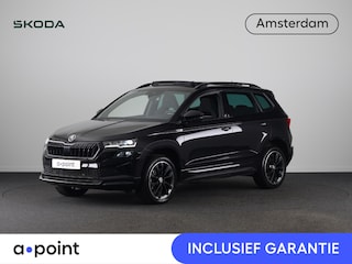 Skoda Karoq 1.5 TSI ACT Sportline Business 150 pk Automaat (DSG) | Verlengde garantie | Navigatie | Panoramadak | Parkeersensoren | Achteruitrijcamera | Stoelverwarming |