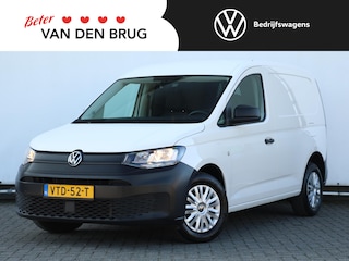 Volkswagen Caddy Cargo 2.0 TDI 75pk Trend | Airco | Bluetooth |  Achterdeuren met ruit | Trekhaak | Betonplex vloer| Betimmering |