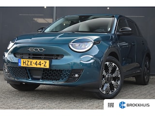 Fiat 600 e La Prima 54 kWh 8 Jaar Garantie! | Massage | Elektr. Stoelen | Elektr. Achterklep | Adaptive Cruise | Stoelverwarming | Navigatie | Achteruitrijcamera | !!