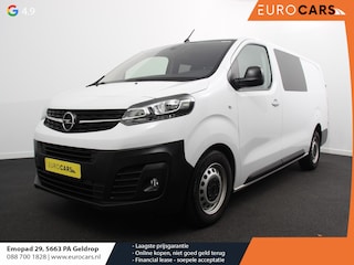 Opel Vivaro 2.0 CDTI Automaat 145 pk L3H1 Dubbele Cabine | Navigatie | Trekhaak | Airco | Parkeer sensoren | Betimmering