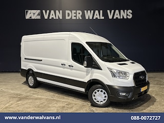 Ford Transit 2.0 TDCI 170pk L3H2 Euro6 Airco | Camera | Apple Carplay | Cruisecontrol | 2500kg Trekhaak Android Auto, Verwarmde voorruit, Parkeersensoren, Bijrijdersbank