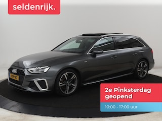 Audi A4 40 TFSI Launch edition Sport | Panoramadak | Trekhaak | Sportstoelen | DAB | Carplay | Virtual Cockpit | Half leder | Full LED | Navigatie | Parkeerhulp | Sportstuur | S Line