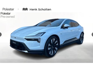 Polestar 4 Long Range Single Motor Plus&Pro 100 kWh, Panoramisch dak, Adaptive Cruise Control, 360° 3D Camera,  Harman Kardon Premium Sound,​  Swedish gold striped seatbelt, Head-up display, Verlicht logo, Pixel LED-koplampen met adaptief groot licht, Touchscreen achterin, 12-voudig verstelbare stoelen, Elektrisch verstelbare achterstoelen, Verwarmd stuurwiel en verwarmbare achterstoelen,  Klimaatregeling met 3 zones, Intelligente luchtreiniging,  22 kW AC-laden