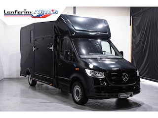 Mercedes-Benz Sprinter 316 CDI 163 pk Paardenauto, Sodiak Opbouw Nieuw Hengsten Uitvoering, 2-Paards, Leder Zwart, Camera systeem, Apple Carplay, 3-Zits