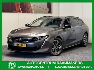 Peugeot 508 SW 1.6 HYBRID ALLURE PACK BUSINESS NAVIGATIE CRUISE CONTROL APPLE CARPLAY/ANDROID RIJSTROOKSENSOREN DODEHOEKSENSOREN ACHTERUITRIJCAMERA ZEER MOOI !! 3010