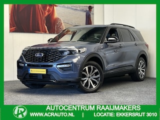 Ford Explorer 3.0 V6 ECOBOOST PHEV ST-LINE 7 PERSOONS NAVIGATIE ADAPTIVE CRUISE CONTROL PANORAMA SCHUIF/KANTELDAK APPLE CARPLAY/ANDROID RIJSTROOKSENSOREN DODEHOEKSENSOREN 360 CAMERA AFN. TREKHAAK ZEER MOOI !! 3010