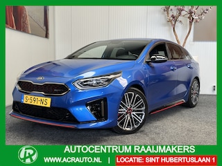 Kia ProCeed 1.6 T-GDI GT LEDER/ALCANTARA ADAPTIVE CRUISE CONTROL ACHTERUITRIJCAMERA RIJSTROOKSENSOREN DODEHOEKSENSOREN PDC ZEER MOOI !! Brgl