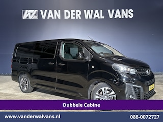 Opel Vivaro 2.0 CDTI 177pk Automaat L3H1 Dubbele Cabine Euro6 Airco | 5-Zits | Camera | Navigatie | Apple Carplay Trekhaak, LM Velgen, Parkeersensoren, Cruisecontrol