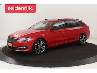 Skoda Superb 1.4 TSI iV Sportline | Trekhaak | Stoelverwarming | Matrix LED | Virtual Cockpit | Camera | Alcantara | Canton sound | Memory | Carplay | Navigatie | PHEV