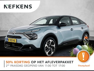 Citroën C4 Business Plus 130pk Automaat | Navigatie | Achteruitrijcamera | Half Lederen comfortstoelen | Climate Control | Cruise Control | Full Led koplampen | Parkeersensoren v+a | Keyless | Dodehoeksensor | Winterpakket | Apple Carplay / Android Auto | Draadloze telefoonlader | Bluetooth | DAB+ radio | 18" lichtmetalen velgen |