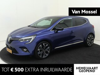 Renault Clio 1.3 TCe Intens | Apple Carplay/Android Auto | Autonomous Emergency Braking |  cruise control |  kunstlederen bekleding |  LED koplampen |  lichtmetalen velgen 16"| rijstrooksensor met correctie | premium kleur