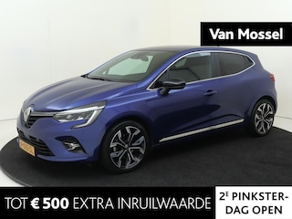 Renault Clio 1.3 TCe Intens | Apple Carplay/Android Auto | Autonomous Emergency Braking |  cruise control |  kunstlederen bekleding |  LED koplampen |  lichtmetalen velgen 16"| rijstrooksensor met correctie | premium kleur