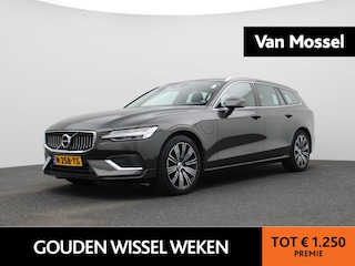 Volvo V60 2.0 T6 Recharge AWD Inscription Expression | Stoel + Stuurverwarming | Achteruitrijcamera | Carplay | Virtual | Lane Assist |