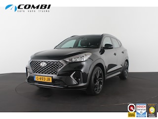 Hyundai Tucson 1.6 T-GDI N-Line 177pk/Trekhaak/360°/Phantom Black/19inch/Automaat/All season banden...