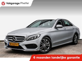 Mercedes-Benz C-klasse 180 156pk Aut.9 AMG Line Trekhaak/ Leer/ Camera/ Navigatie/ Cruise control/ Full led