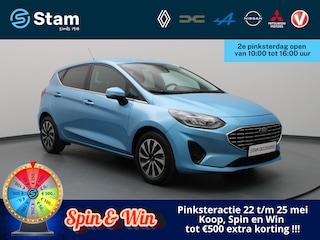 Ford Fiesta 1.0 EcoBoost Hybrid Titanium 125pk Cruise | Climate | Parkeersens. achter | Stoel-/stuur-/voorruitverw.