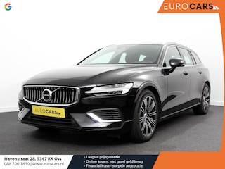 Volvo V60 2.0 T8 390pk Recharge AWD Inscription Expression | Navigatie | Apple Carplay/Android Auto | Elektrische trekhaak| Parkeersensoren | Elektrische achterklep | Adaptive Cruise Control | Virtual Cockpit | Stoel- en stuurverwarming | Ledverlichting |  Climate Control