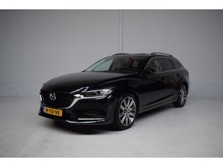 Mazda 6 Sportbreak 2.5 SkyActiv-G 194PK AUT Luxury ORG.NED / SCHUIFDAK / LEER / TREKHAAK / HEAD-UP / 360CAMERA / BOSE / NAP
