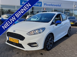 Ford Fiesta 1.0 EcoBoost 101pk ST-Line 5-Deurs | Origineel NL | Navi | Apple Carplay+Android Auto | Airco | Elek.Ramen+Spiegels | Stuurbekrachtiging | Mistlampen | 17''lm