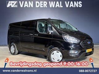 Ford Transit Custom 2.0 TDCI 131pk L2H1 Euro6 Airco | Camera | Navigatie | LED | Cruisecontrol Verwarmde Voorruit, Parkeersensoren, Bijrijdersbank, 2800kg trekvermogen