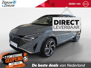 Nissan Qashqai 1.5 e-Power Tekna Plus |360grd Camera|Navigatie|Pro-pilot|Stoelgeheugen|Bose audio|Nappa lederen bekleding|Two-tone kleurstelling|Parkeersensoren voor en achter|Cold Pack| Panoramisch glazendak|