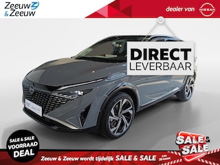 Nissan Qashqai 1.5 e-Power Tekna Plus |360grd Camera|Navigatie|Pro-pilot|Stoelgeheugen|Bose audio|Nappa lederen bekleding|Two-tone kleurstelling|Parkeersensoren voor en achter|Cold Pack| Panoramisch glazendak|