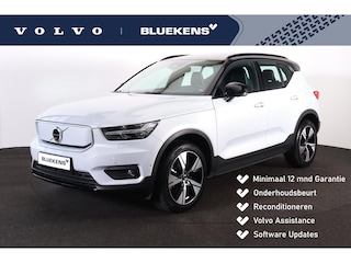 Volvo XC40 Recharge Pro - Panorama/schuifdak - IntelliSafe Assist & Surround - 360º Camera - Harman/Kardon audio - Adaptieve LED koplampen - Verwarmde voorstoelen & stuur - Parkeersensoren voor & achter - Elektr. bedienb. voorstoelen met geheugen links - Draadloze tel. lader - 19' LMV