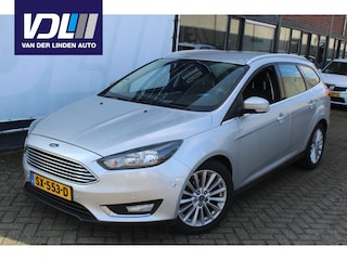 Ford Focus Wagon 1.5 TDCI Titanium Edition Automaat LM velgen l Airco l Parkeersensoren voor en achter l