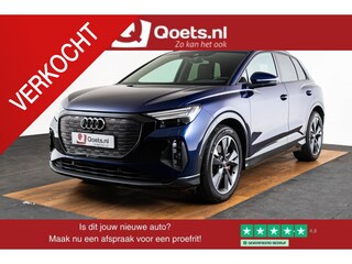Audi Q4 40 Advanced edition 77 kWh Sportstoelen - Comfortpakket - MMI navigatie pro - Warmtewerend glas - Delen in glasoptiek zwart - Vierspaaks lederen sportstuurwiel - Privacy glas - Optiekpakket zwart -