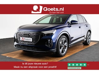 Audi Q4 40 Advanced edition 77 kWh Sportstoelen - Comfortpakket - MMI navigatie pro - Warmtewerend glas - Delen in glasoptiek zwart - Vierspaaks lederen sportstuurwiel - Privacy glas - Optiekpakket zwart -