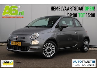 Fiat 500 0.9 TwinAir Turbo Lounge 80PK Panoramadak 15 inch LMV Radio Bluetooth Airco Cruise Control Parkeersensor