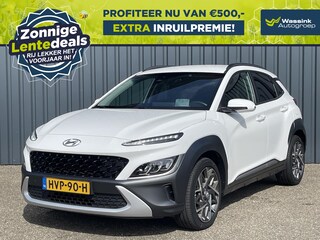 Hyundai Kona 1.6 GDI HEV 141pk DCT Fashion I WINTERSALE! | Cruise I Carplay I Navigatie I Camera I DAB I Headup Display I