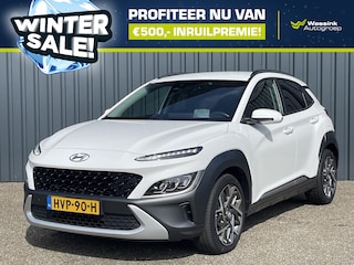 Hyundai Kona 1.6 GDI HEV 141pk DCT Fashion I WINTERSALE! | Cruise I Carplay I Navigatie I Camera I DAB I Headup Display I