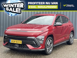 Hyundai Kona New 1.6 GDI HEV 141pk DCT N-Line | WINTERSALE |Stoelverwarming Voor + Achter | Bose | Camera | Stuur Verwarming | Adaptive Cruise |