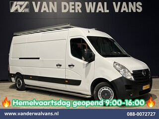 Opel Movano 2.3 CDTI L3H2 Euro6 *Rijklaar Direct Rijden* Airco | Imperiaal | 2500kg Trekhaak | Cruisecontrol | Parkeersensoren Sidebars, Bijrijdersbank
