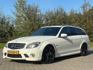 Mercedes-Benz C-klasse Estate C63 AMG 457PK Pano Leer Harman/Kardon Memory Dealer-Onderhouden!